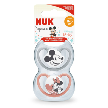 Image showing the Disney Pack of 2 Space Dummies, 0 - 6 Months, Rose product.