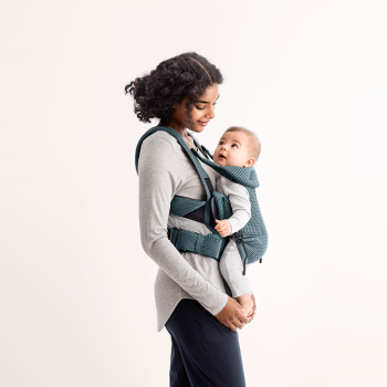 Image showing the Move Baby Carrier, 3D Mesh, Sage green product.