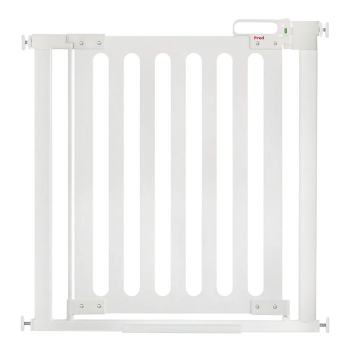 Image showing the Pressure Fit Wooden Safety Gate, Pure White product.