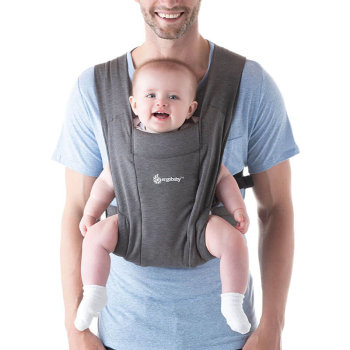 Image showing the Embrace Newborn Baby Carrier, Heather Grey product.