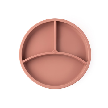 Image showing the Silicone Divider Plate, Rose product.
