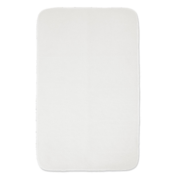Image showing the CoZee Bedside Crib Breathable Mattress Protector, White product.