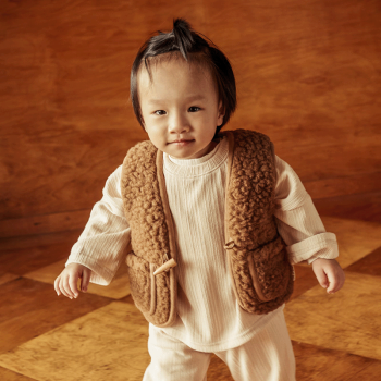 Image showing the Snugglevest Merino Wool Gilet, 0 - 6 Months, Bruno product.