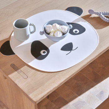 Image showing the Placemat, White / Black product.