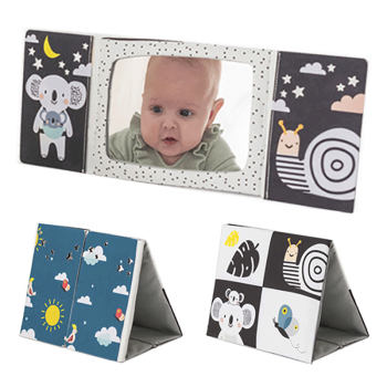 Image showing the Koala Daydream Tummy Time Mirror Book, Multi product.
