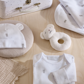 Image showing the Little Bear Gift Set, 0 - 3 Months, White product.