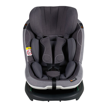 Image showing the iZi Modular RF X1 i-Size Swedish Plus Tested Rear-Facing Baby & Toddler Car Seat - from 6 Months, Metallic Mélange product.