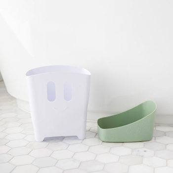 Image showing the Bath Toy Drying Bin & Organiser, Sage product.
