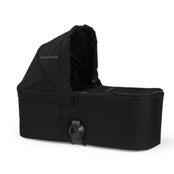 Image showing the Era/Indie/Speed Eco Carrycot with Recycled Materials, Matte Black product.