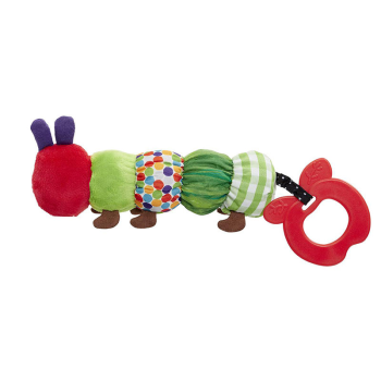 Image showing the Very Hungry Caterpillar Teether Rattles, Multi product.