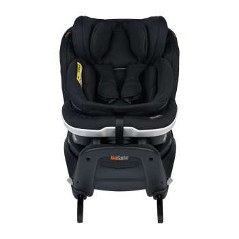 Image showing the iZi Turn B i-Size Baby & Toddler Car Seat with 360° Rotation - from Birth, Fresh Black Cab product.