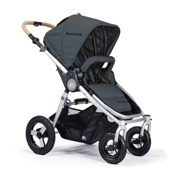 Image showing the Era All Terrain & City Eco Pushchair with Recycled Materials, Dawn Grey product.