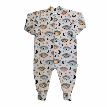 Image showing the Sleepsuit Romper, 0 - 3 Months, All Seeing Eye product.