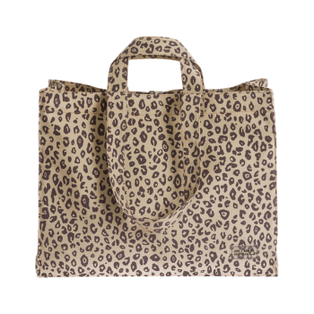 Image showing the Extra Large Eco Tote Changing Bag, Leopard product.