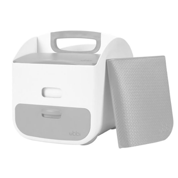 Image showing the Nappy Caddy, Grey product.