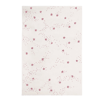 Image showing the Star Constellation Rug, 120 x 170cm, Pink product.