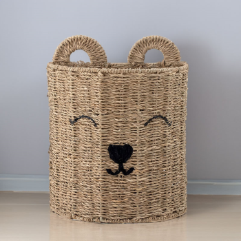 Image showing the Tesse Seagrass Basket, Natural product.