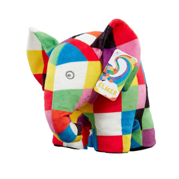 Image showing the Elmer Elmer Soft Toy, Multi product.