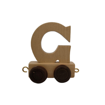 Image showing the Natural Wooden Letter G, Natural product.
