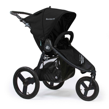 Image showing the Speed Running Eco Pushchair with Recycled Materials, Matte Black product.