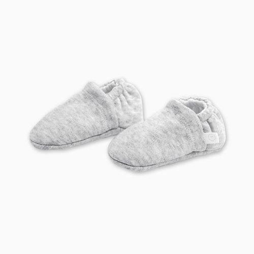 Image showing the Baby Booties, 3 - 6 Months, Grey product.