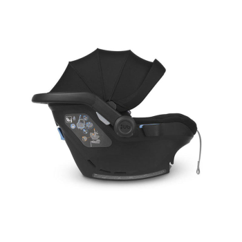 Image showing the MESA i-Size Baby Car Seat, Black product.