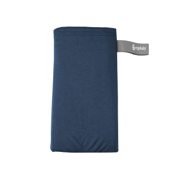 Image showing the Aura Soft Knit Baby Sling Wrap, Twilight Navy product.
