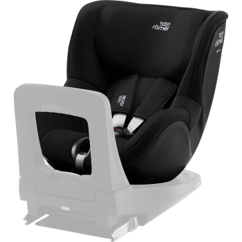 Image showing the Dualfix 3 i-Size Baby & Toddler Car Seat with 360° Rotation Function, from 3 Months, Space Black product.