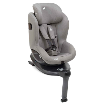 Image showing the i-Spin 360 Baby & Toddler Car Seat with 360° Rotation, Grey Flannel product.
