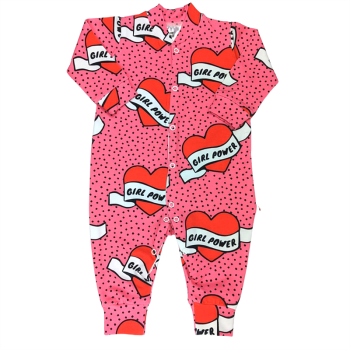 Image showing the Sleepsuit Romper, 3 - 6 Months, Girl Power product.