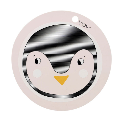 Image showing the Penguin Placemat, Rose product.
