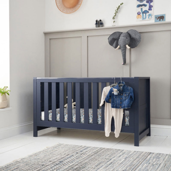 Image showing the Tivoli 3 in 1 Cot Bed, Navy product.