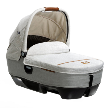 Image showing the Calmi Car Cot Bed, Oyster product.