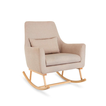 Image showing the Oscar Rocking & Nursing Chair, Stone/Natural product.
