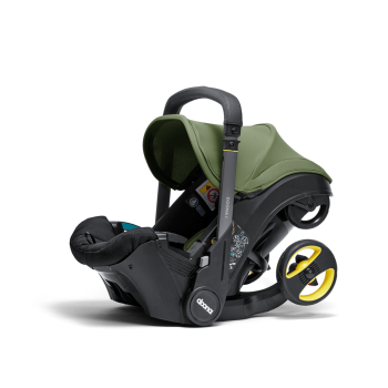 Image showing the Doona i Baby Car Seat to Stroller, Desert Green product.