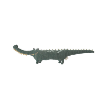 Image showing the Mr. Crocodile Gustav Soft Toy, Dark Green product.