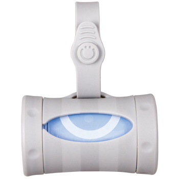 Image showing the On the Go Nappy Bag Dispenser, Grey product.