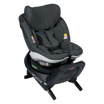 Image showing the iZi Turn i-Size Baby & Toddler Car Seat with 360° Rotation - from 6 Months, Anthracite Mesh product.