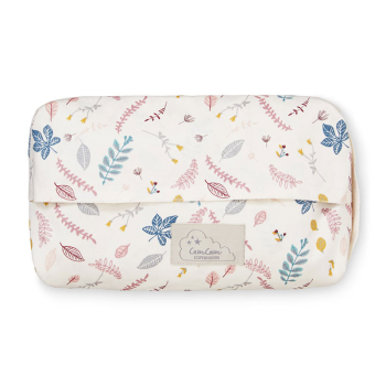 Image showing the Printed Organic Cotton Wet Wipes Cover, Pressed Leaves Rose product.