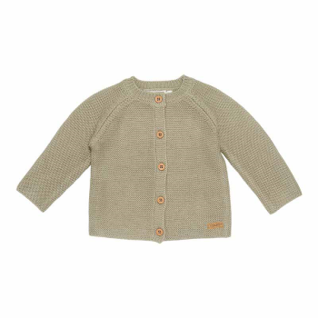 Image showing the Sailors Bay Knitted Cardigan, 0 - 3 Months, Olive product.