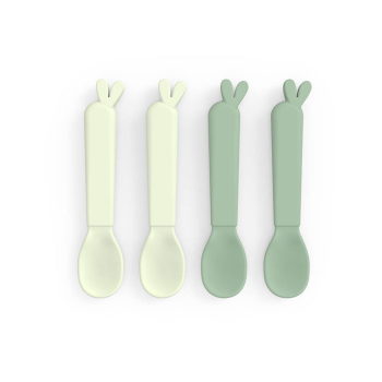 Image showing the Lalee Pack of 4 Spoons, Green product.