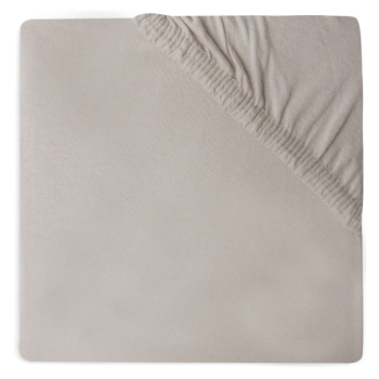Image showing the Cot Bed Fitted Sheet, Nougat product.