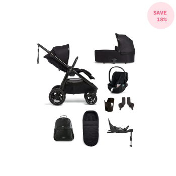 Image showing the Ocarro 8 Piece Complete Travel System Bundle incl. Cybex Baby Car Seat, Carbon product.