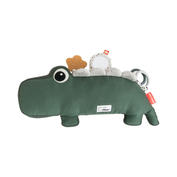 Image showing the Croco Tummy Time Activity Toy, Green product.