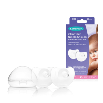 Image showing the Pack of 2 Nipple Shields, 20mm product.