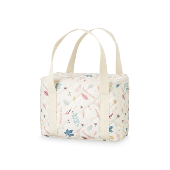 Image showing the Insulated Cooler Bag with Print, Pressed Leaves Rose product.
