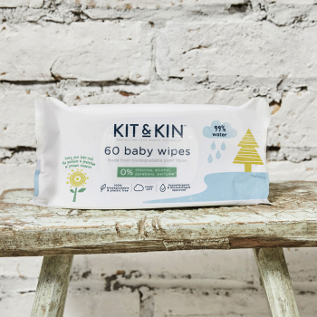 Image showing the Pack of 60 Biodegradable Baby Wipes product.