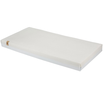 Image showing the Signature Hypoallergenic Bamboo Pocket Sprung Cot Bed Mattress, White product.