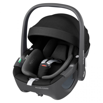 Image showing the Pebble 360 Baby Car Seat with 360° Rotation, Essential Black product.
