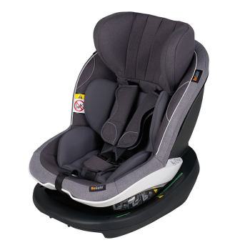 Image showing the iZi Modular RF X1 i-Size Swedish Plus Tested Rear-Facing Baby & Toddler Car Seat - from 6 Months, Metallic Mélange product.